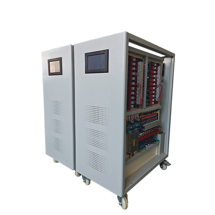 XQ-TNSJA-50KVA ZBW 3 Phase Intelligent Non-Contact Type SCR IGBT Static Full Automatic 50kva 40KW Voltage Regulator Stabilizer