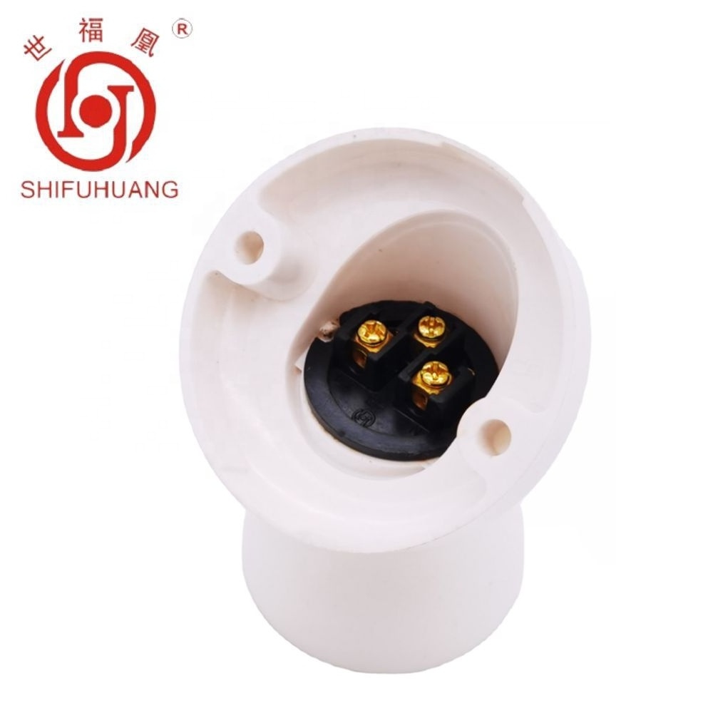 Wholesale B22/E27 waterproof angle light bulb base smart lamp holder socket