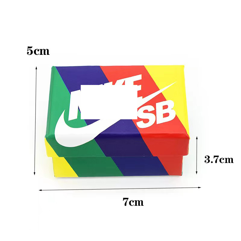 Suitable for 3D Mini shoe keychain box for AJ custom Mini shoe box