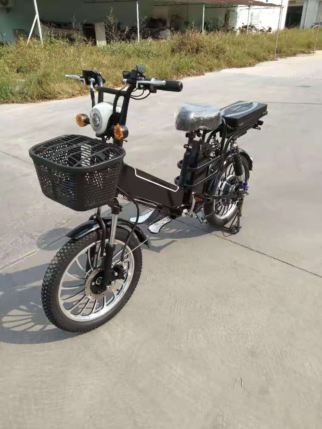 fat fires 12+50ah/48v double  batteries 350w/500W/48v motor disc brakes hydraulic suspension Electric Cargo Bike