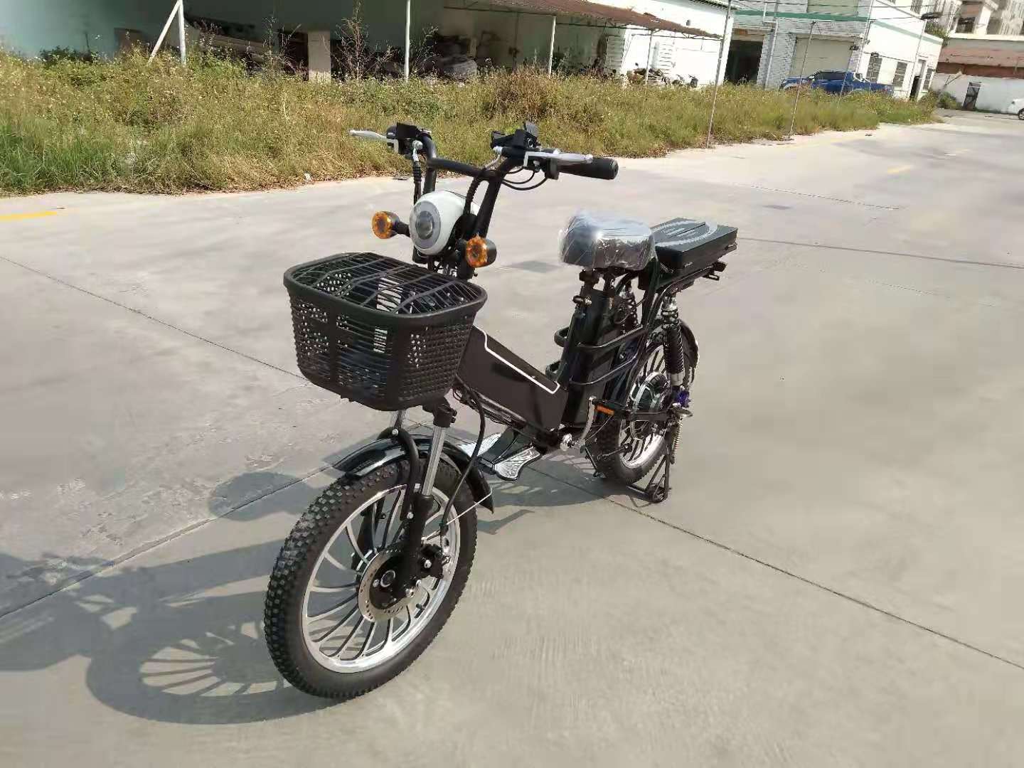 fat fires 12+50ah/48v double  batteries 350w/500W/48v motor disc brakes hydraulic suspension Electric Cargo Bike