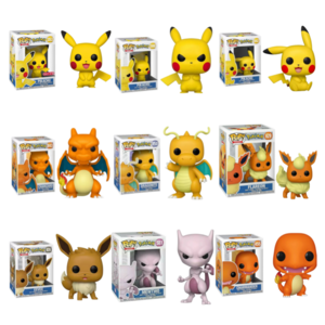 Cartoon character Pikachus pop funkos collectibles anime figures pokemonss Toys original funkos pop