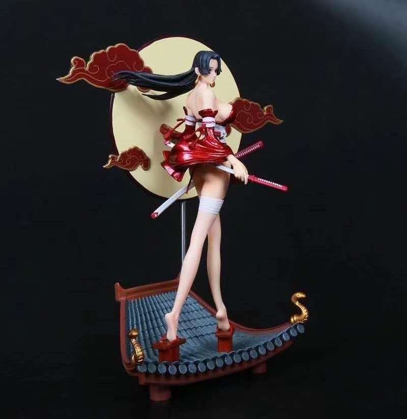 Wholesale 31cm hentai sxey girls Anime character Cartoon Figurines One Pieces Kimono Boa Hancock action Figures