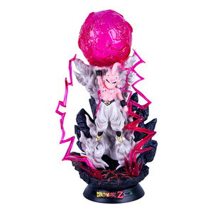 Majin Buu Spirit Bomb PVC Statue Action Figurine Model Doll Collectible glow Toy Gift Dragon Balls Z Anime Figure