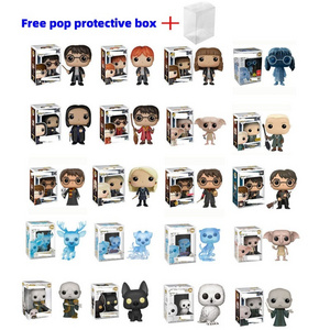 01 Harry 61 Myrtle Potter Model Action Toys Hogwarts Collection Vinyl Doll funkos pops Figures With Protector