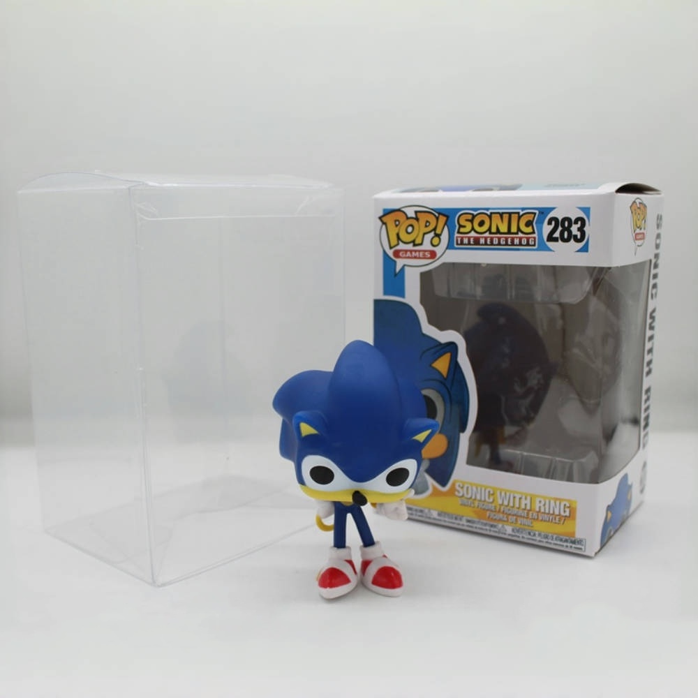 Cartoon Character Sonics 283# Action model Toy Collection Vinyl Figurine Doll Funkos POP Figures with protective box