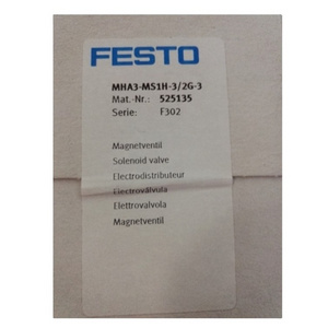 New and original F E S T O  solenoid valve MHA3-MS1H-3/2G-3   525135