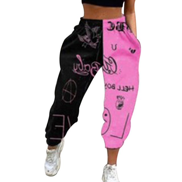 No MOQ Wholesale High Quality Workout Clothing Sweat-wicking And Breathability sports Women Pink Joggers