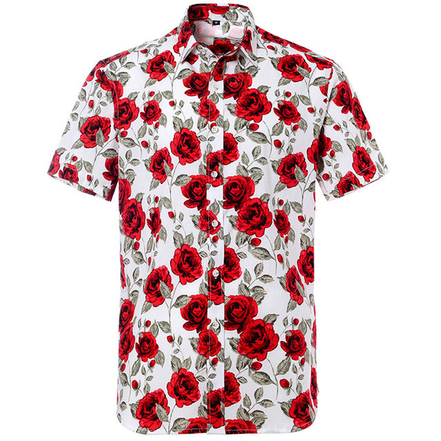 Hot sale Popular Men's Beach Shirt 3D Printed Short Sleeve Casual Shirt Custom Design Button Down Graphic Hawaii Shirts