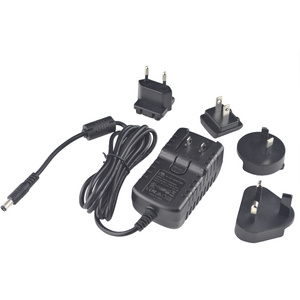 AC DC Adapters 12V3A Interchangeable Switching Power Supply 12 Vdc 3A Output 12V 3A Adapter