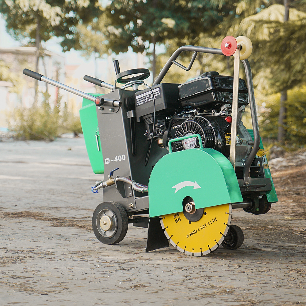 Small Size Handheld Diesel Concrete Road Groove Cutter Steel Road Cutting Machine