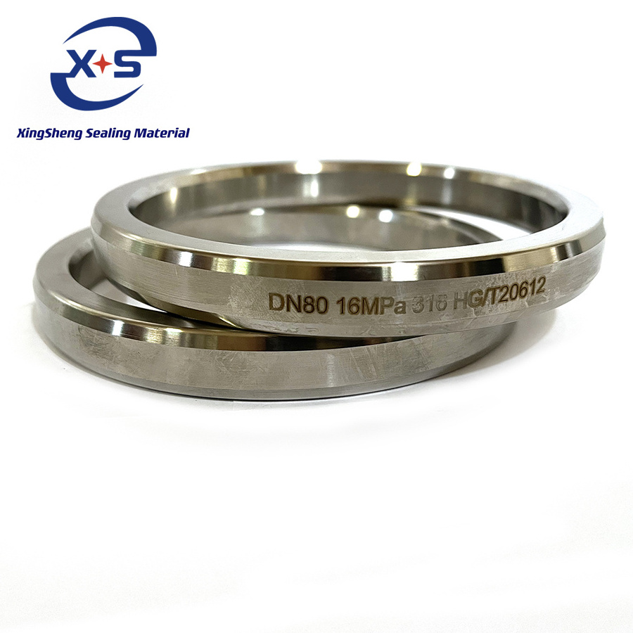 Ring Joint Gasket (RTJ) Asme B16.20 in Pipe Flange xingsheng Stainless steel metal gasket