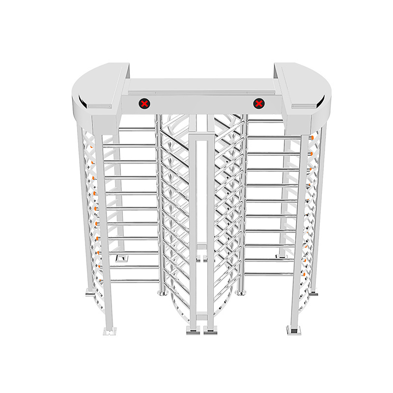 New Full Height Swing Barrier Turnstile Double Channel Swing Gate