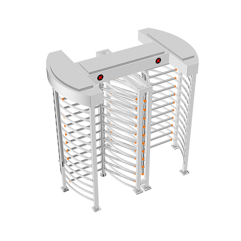 New Full Height Swing Barrier Turnstile Double Channel Swing Gate