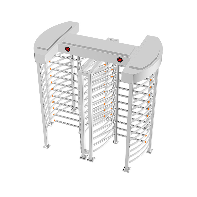 New Full Height Swing Barrier Turnstile Double Channel Swing Gate