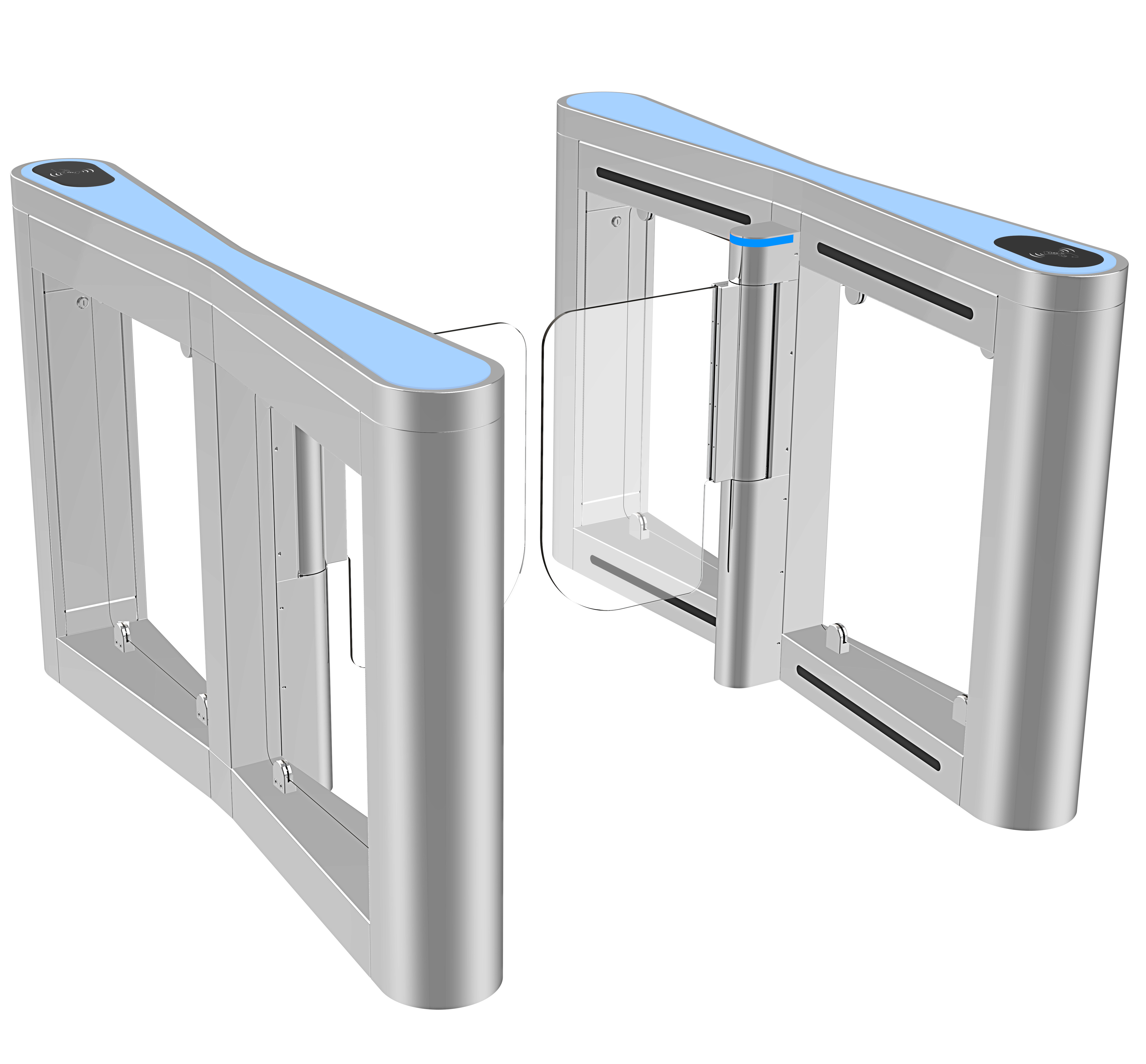 Hot Sale Door Access Control System Device Barrier Gates Entrance Safety Access Control Butterfly quick access door