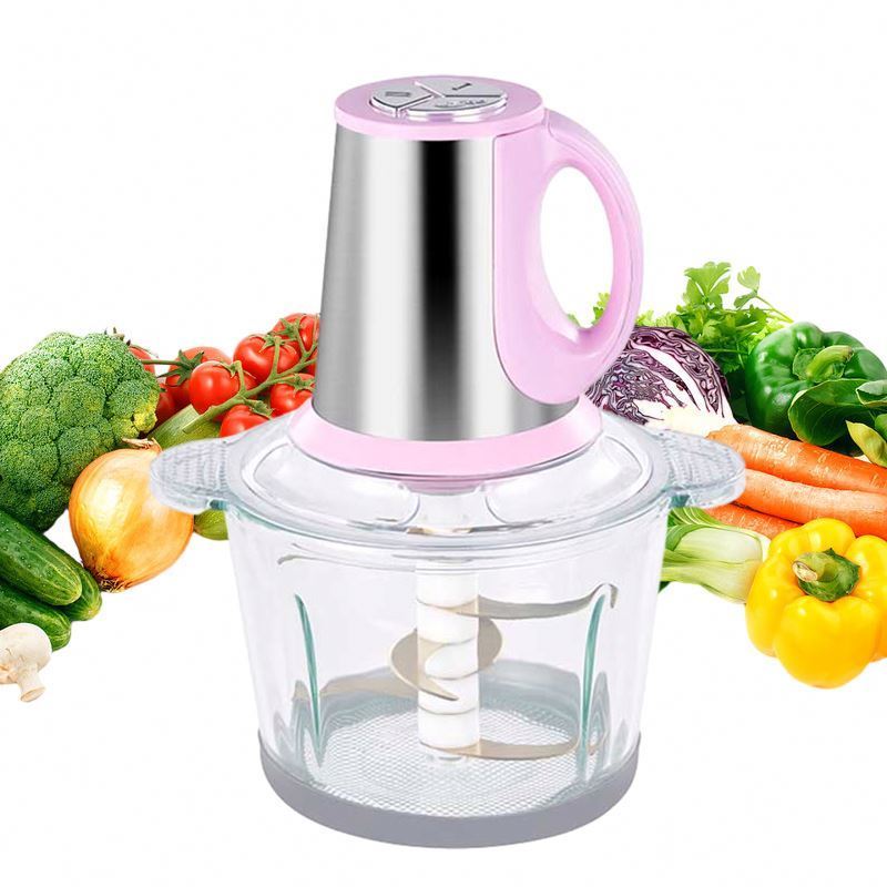 Multifunction 12 in 1 steel stainless, food chopper meat grinder for old people/