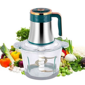 Automatic household machine mincing c378 food processor powerful, electric spice garlic vegetable chopper meat grinder/