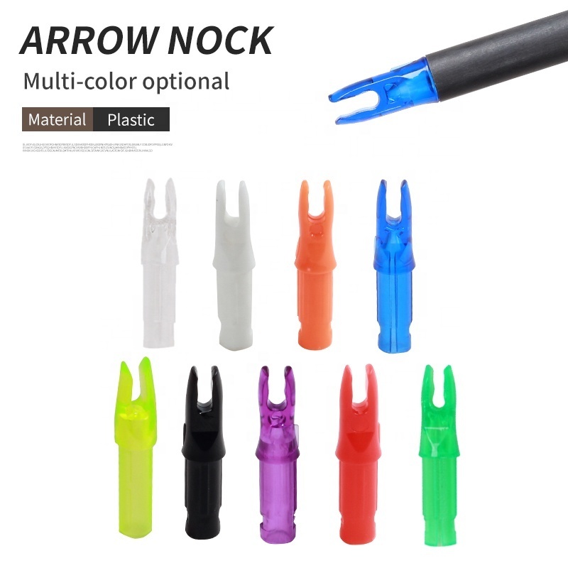 Archery Insert Nock Pins Replacement Strong Bow and Arrow Hunting Target Shooting 6.2mm Archery Arrow Nock