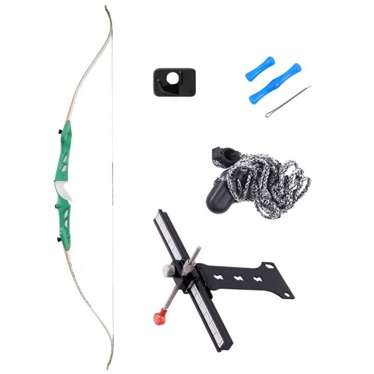 Competition Shooting Bow and Arrow Set Alloy Material Archery Professional Recurve Bow Easy Carry Takedown