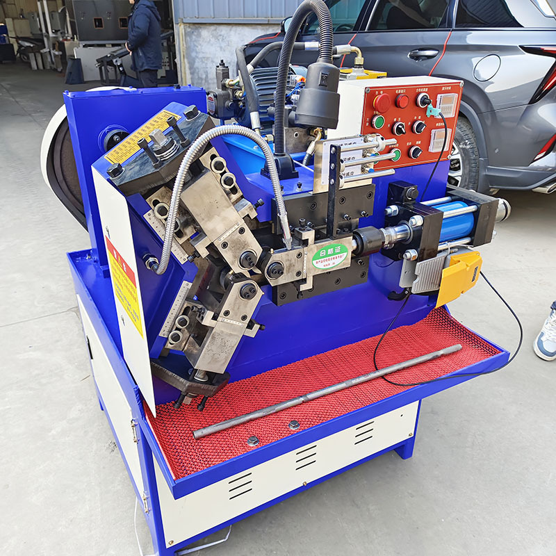 Steel bar thread rolling machine two-axis three-axis hydraulic small wire rolling machine