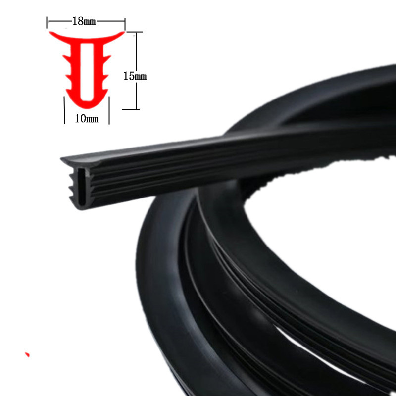 160cm Car Interior Instrument Panel Soundproof Central Control Universal Rubber Seal Soundproof Dust Windshield Seal