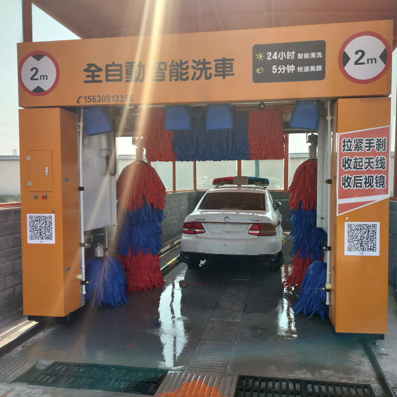 Automatic roll over car wash, 5 brushes car washer machine/car washing machine systems/automatic car wash machine with dryer