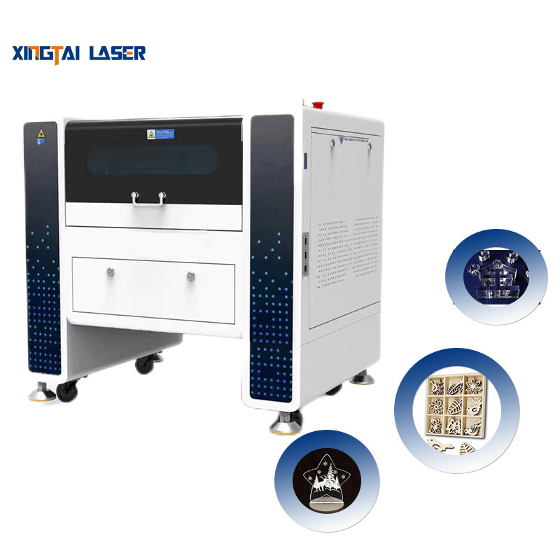 China Laser Mini Cloth Chess Felt Silica Gel Foam Plastic Laser Cutter Co2 Laser Engraving Cutting Machine