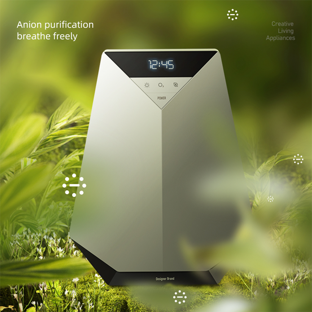 High quality household air purifier nano active oxygen bedroom pet smart home air purifier