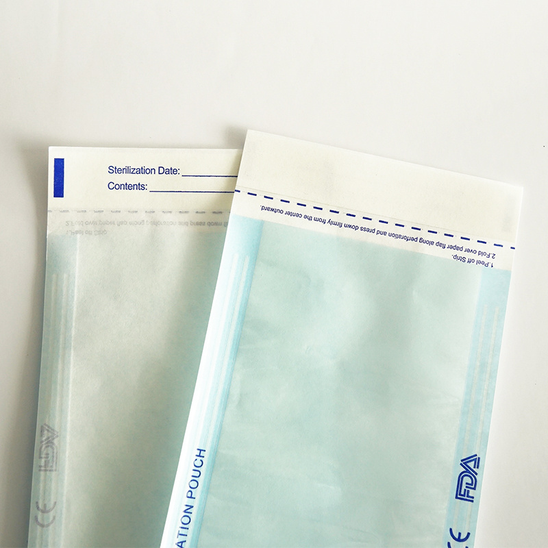 Dental Dry Heat Self Seal Medical Device Sterilization Pouch