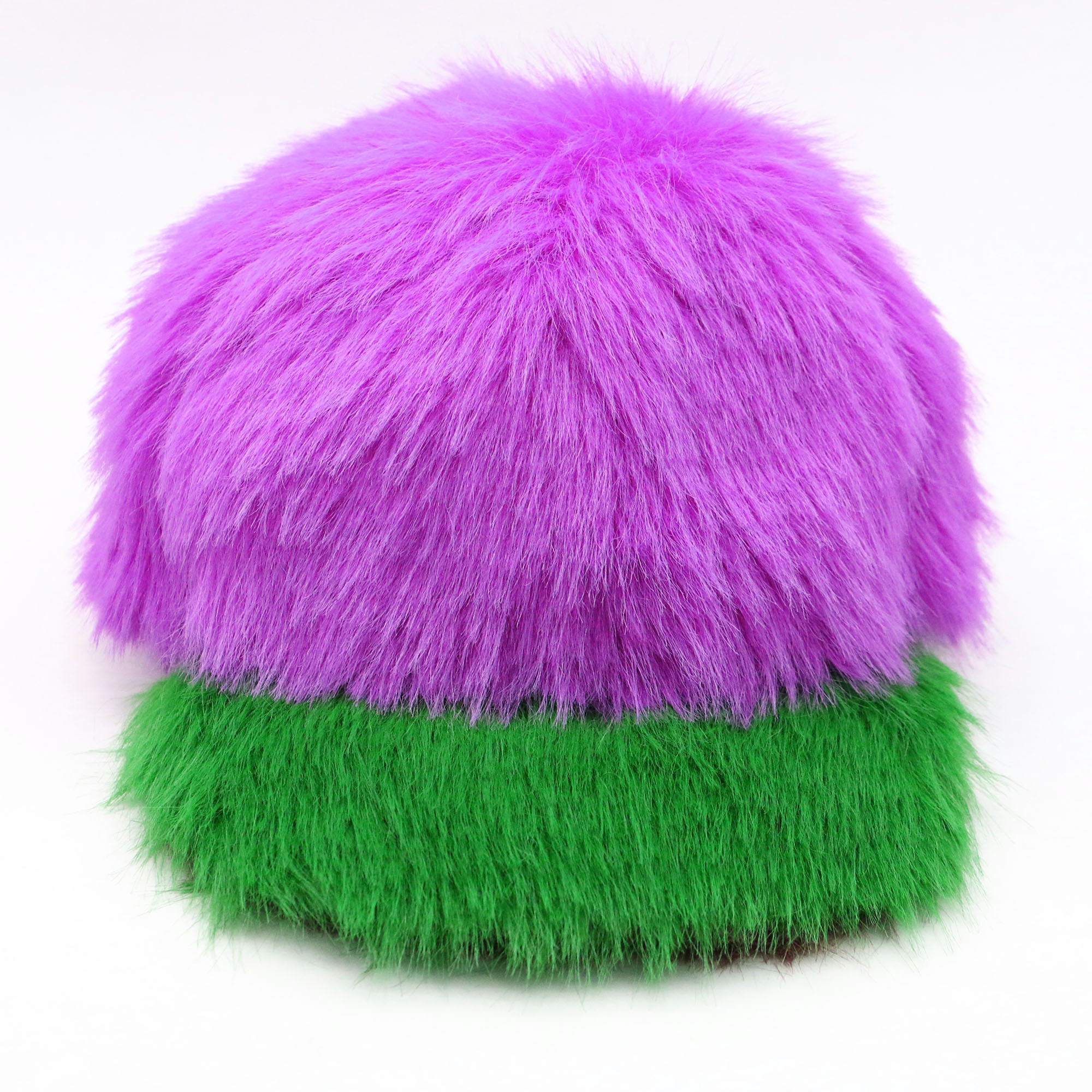 2023 Custom buckle hat faux fox fur dad hat women and men different colors cap and baseball cap