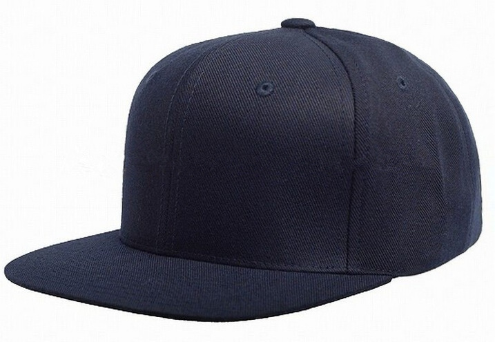 High Quality black plain blank yupoong Snapback Cap Hats Custom Embroidery Logo cap hat suppliers