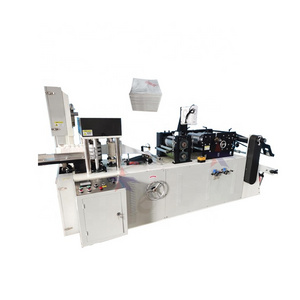 Single color tissue napkin paper printing folding machine