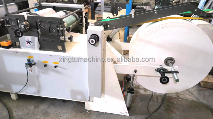 Single color tissue napkin paper printing folding machine