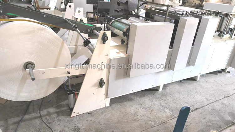 Single color tissue napkin paper printing folding machine