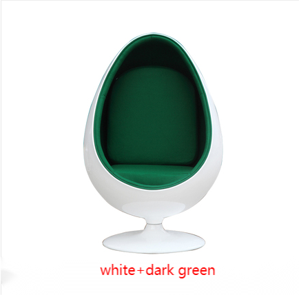 XINGTUO Classic Design Leisure Genuine Leather Aviator Egg Shaped Chair With Stand For Living Room