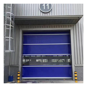 High Speed Pvc Fabric Insulated Curtain Keep Temperature Rapid Rising Fast Rolling Roller Roll Door