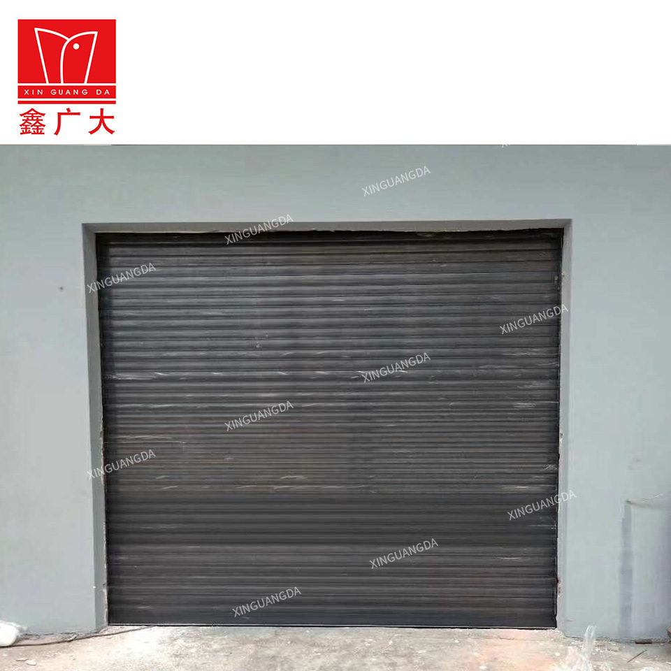 Windproof aluminum roller shutter garage doors sliding door factory price Commercial