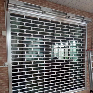 Industrial Steel Perforated Ventilation Security Grill Roll Doors