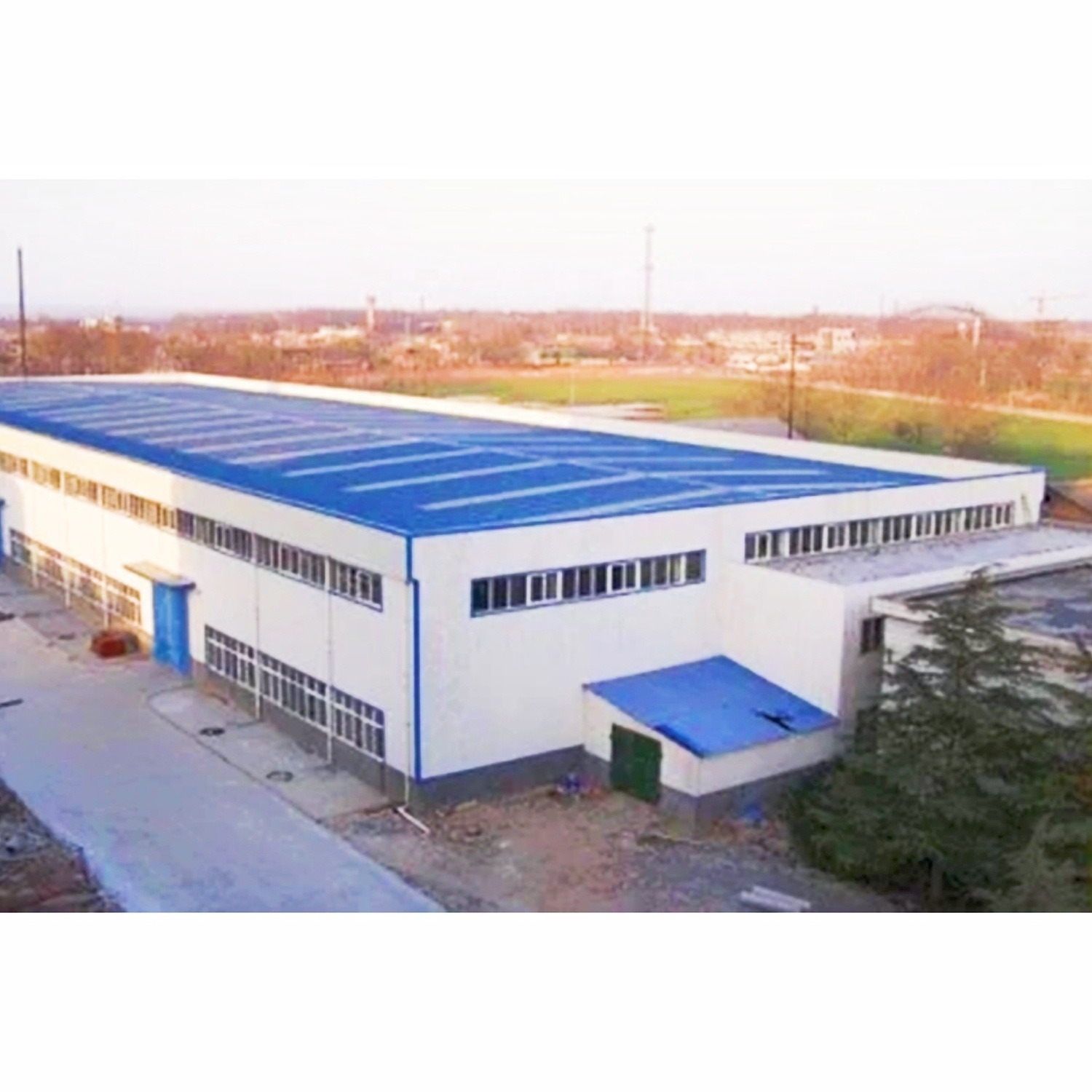 Chinese low cost workshop building prefab steel structure warehouse