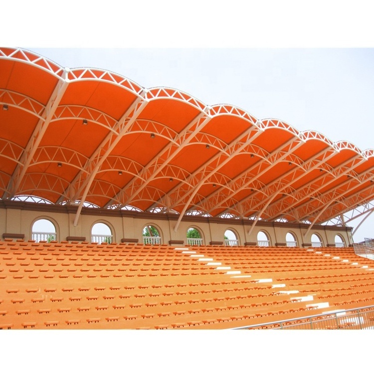 Prefabricated Large-span space steel structure truss football stadium