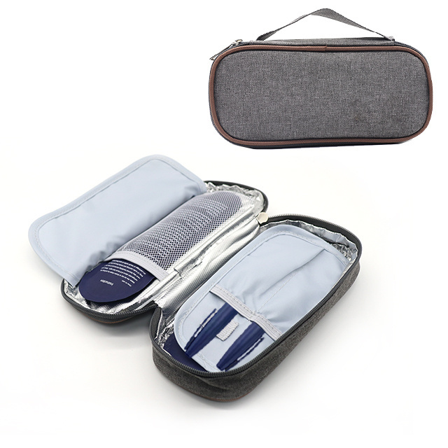 New wholesale hot selling insulin cooler case aluminum foil medicine refrigerated box insulin pen cooling case