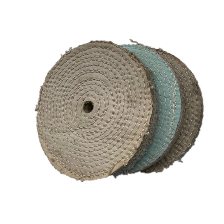 Buffing Wheel Polishing steel pipe Sisal Grinding wheel for Copper 150mm 200mm 300mm