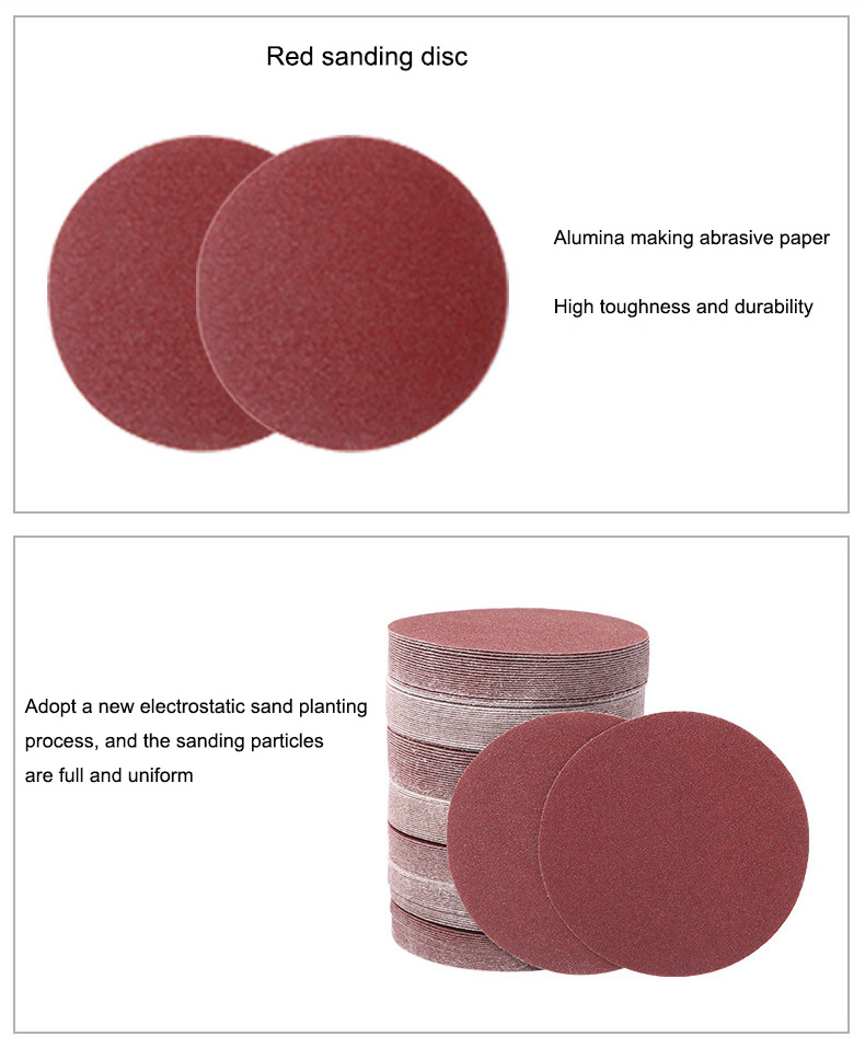 Angle grinder sanding discs backing pads 150mm grinding disc polishing wall surface