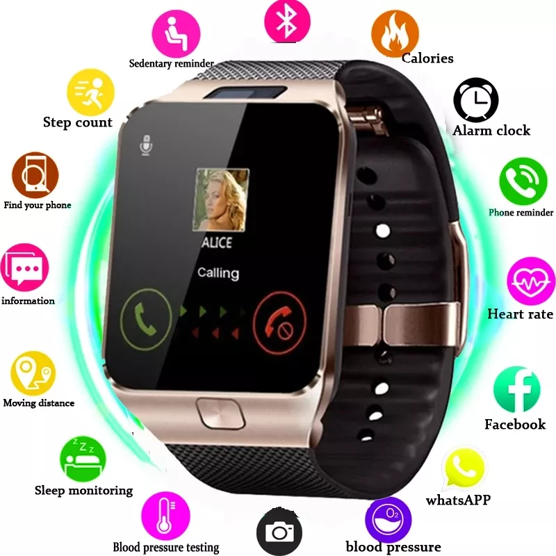 2023 Hot Selling 2g Dz09 Smart Watch With Hd Touch Screen For Smartphone Sim Card For Iphone Android Smartwatch Dz09