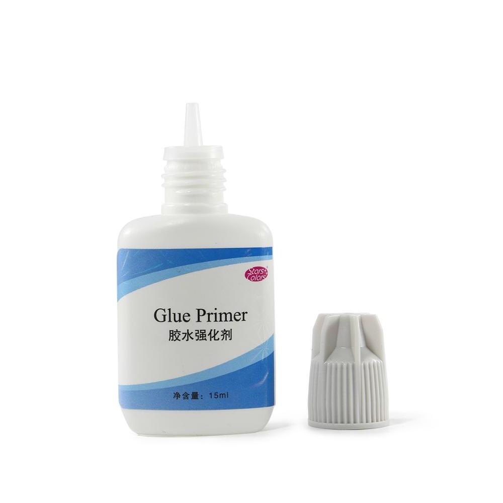 Strip eyelash glue private label korean eyelash glue 15ml safe for sensitive skin primer glue