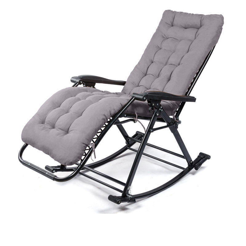 Outdoor Camping Folding Rocking Chair Zero Gravity Foldable Portable Chaise Sun Recliner Lounge Chair for Adults