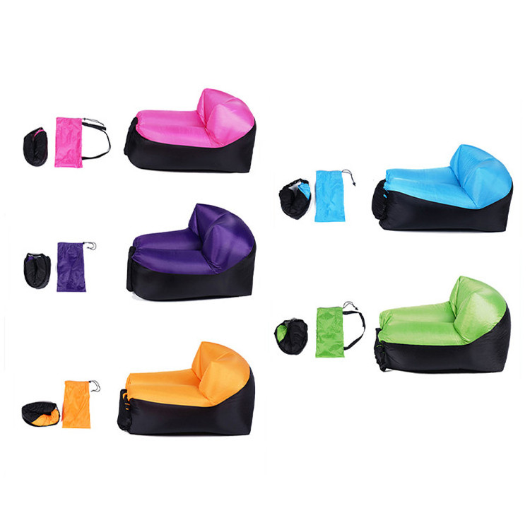 Inflatable Lounger Air Sofa Chair Camping Beach Accessories Portable Water Proof Couch Air Hammock