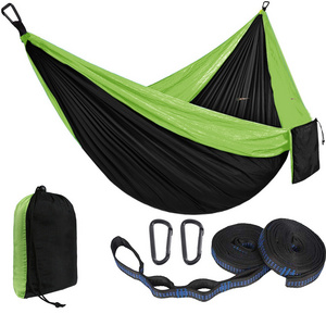 Camping Hammock Camping Essentials Portable Hammock w/Tree Straps Single or Double Hammock for Hiking Travel