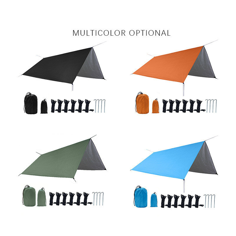 Amazon Hot Sale outdoor camping sunshade hanging hammock tent|high quality hammock rain fly